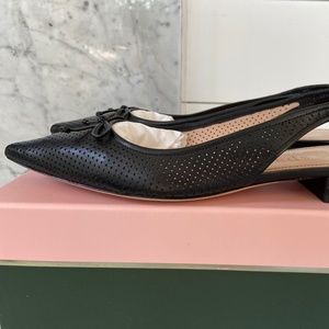 Kate spade Veronica leather slingback flat